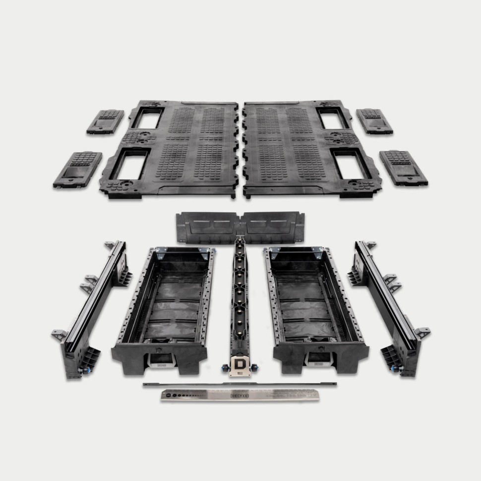 Ящики в кузов пикапа Chevrolet Silverado/GMC Sierra 1500/2500/3500 07-19 6'6" Decked XG4