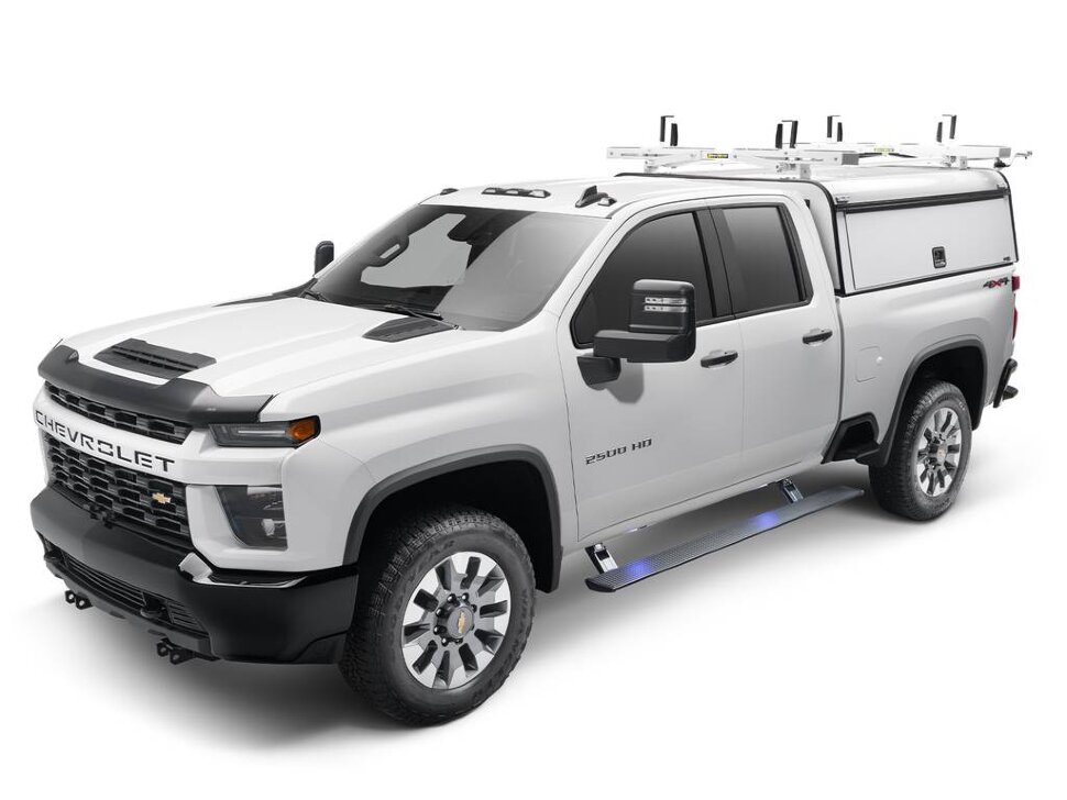 Электрические подножки Chevrolet Silverado/GMC Sierra 1500/2500/3500 19-23 PowerStep AMP Research 76254-01A