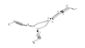 Выхлопная система Cat-Back Chevrolet Camaro 10-13 S-Type Borla 1014031