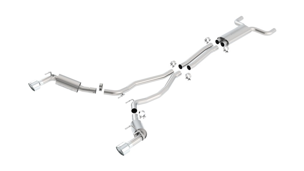 Выхлопная система Cat-Back Chevrolet Camaro 10-13 S-Type Borla 1014031