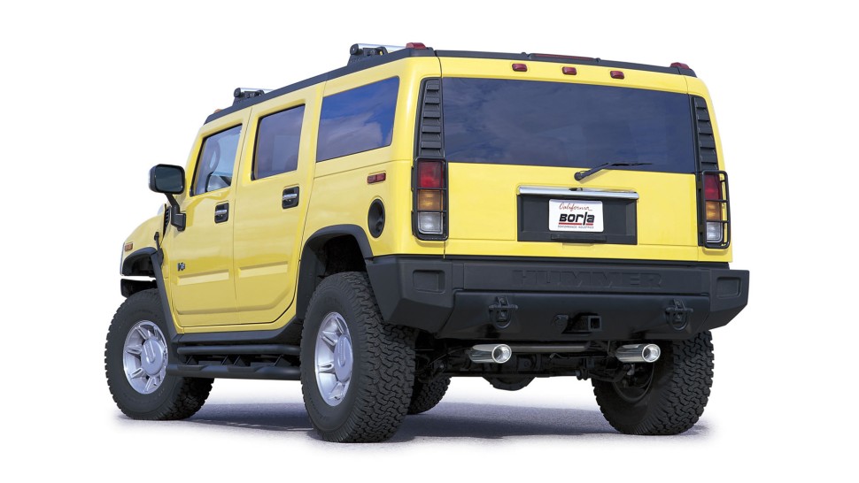 Выхлопная система Cat-Back Hummer H2 03-06 Touring Borla 140037