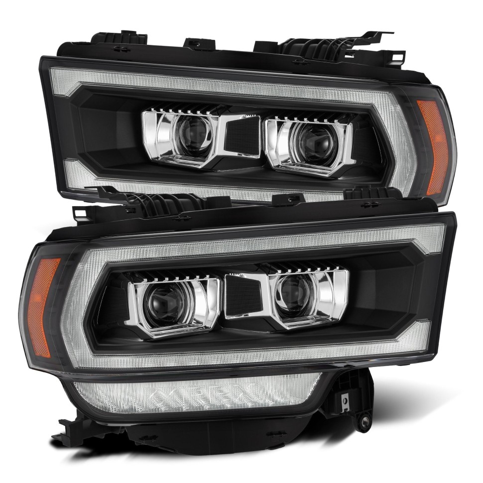 Комплект передних галогеновых фар Dodge Ram 2500/3500/4500/5500 19-24 PRO-Series AlphaRex 880547