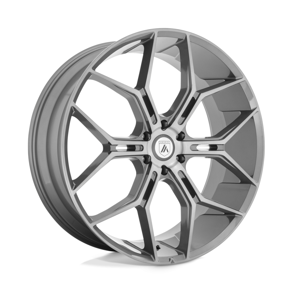 Колесный диск Asanti Wheels Monarch Truck Titanium Brushed 22x9.5 ET+38 ABL38-22957738TB
