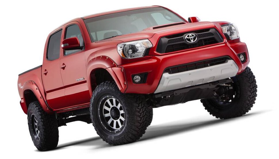 Bushwacker 31928-02 Pocket Style Fender Flares Set 4 PC Toyota Tacoma 12-15