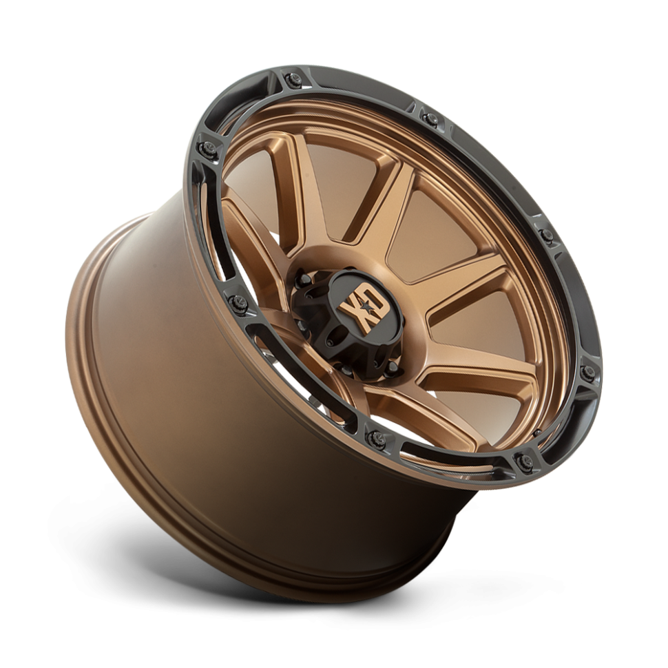 XD Wheels XD86321063618N XD863 Wheel Matte Bronze W/Black Lip 20x10 -18