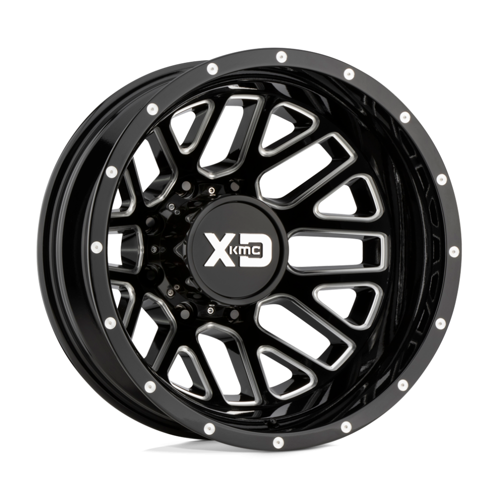 Колесный диск XD Wheels Grenade Dually Gloss Black Milled - Rear 17x6.5 ET-155 XD843765893155N
