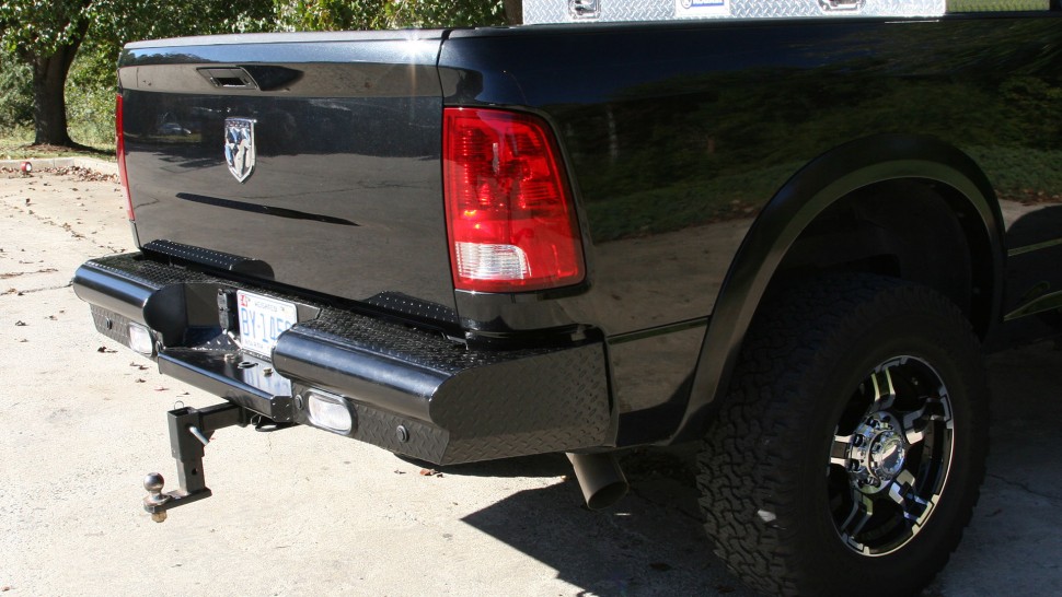 Fab Fours DR03-T1050-1 Rear Bumper Dodge Ram 2500/3500 03-09