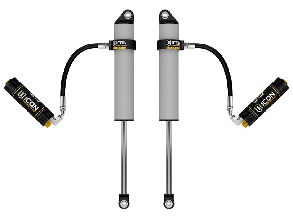 Icon Vehicle Dynamics 71705CP 3.0 VS Remote Reservoir CDCV Rear Reservoir Adjustable Shock Lift 0-2" Chevrolet Silverado/GMC Sierra 2500/3500 07-26 Pair
