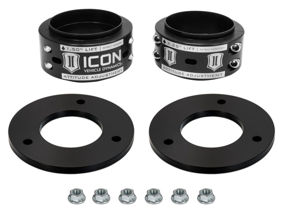 Комплекты выравнивания подвески Ford F-150 Raptor 17-20 Lift 0.5-2.25" Icon Vehicle Dynamics IVD6130B