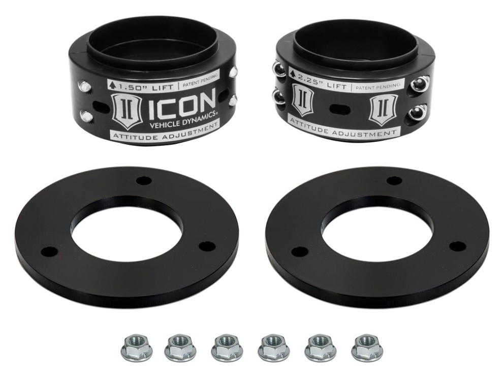 Комплекти вирівнювання підвіски Ford F-150 Raptor 17-20 Lift 0.5-2.25" Icon Vehicle Dynamics IVD6130B