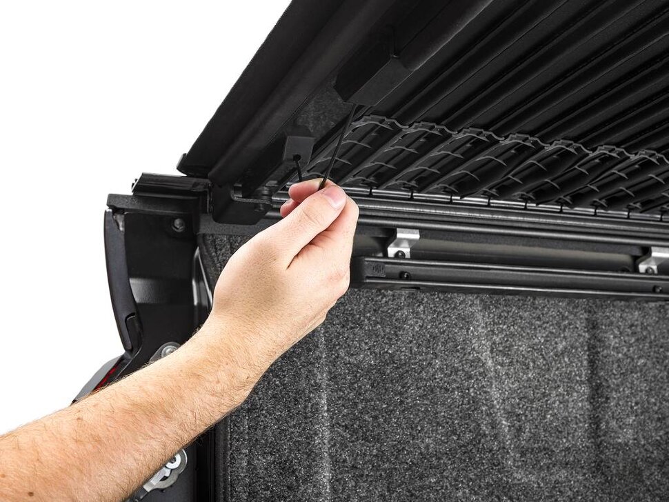 BAK 80328RK Revolver X4ts Hard Rolling Up Tonneau Cover W/T-Slot Rails Ford F-150 15-20 8'