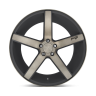 Колесный диск Niche Road Wheels Milan Matte Black Machined W/Double Dark Tint 20x8.5 ET+35 M134208521+35