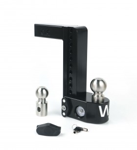 Вставки фаркопа регульована 10" під квадрат 2" Weigh Safe WS10-2-CER-BLA