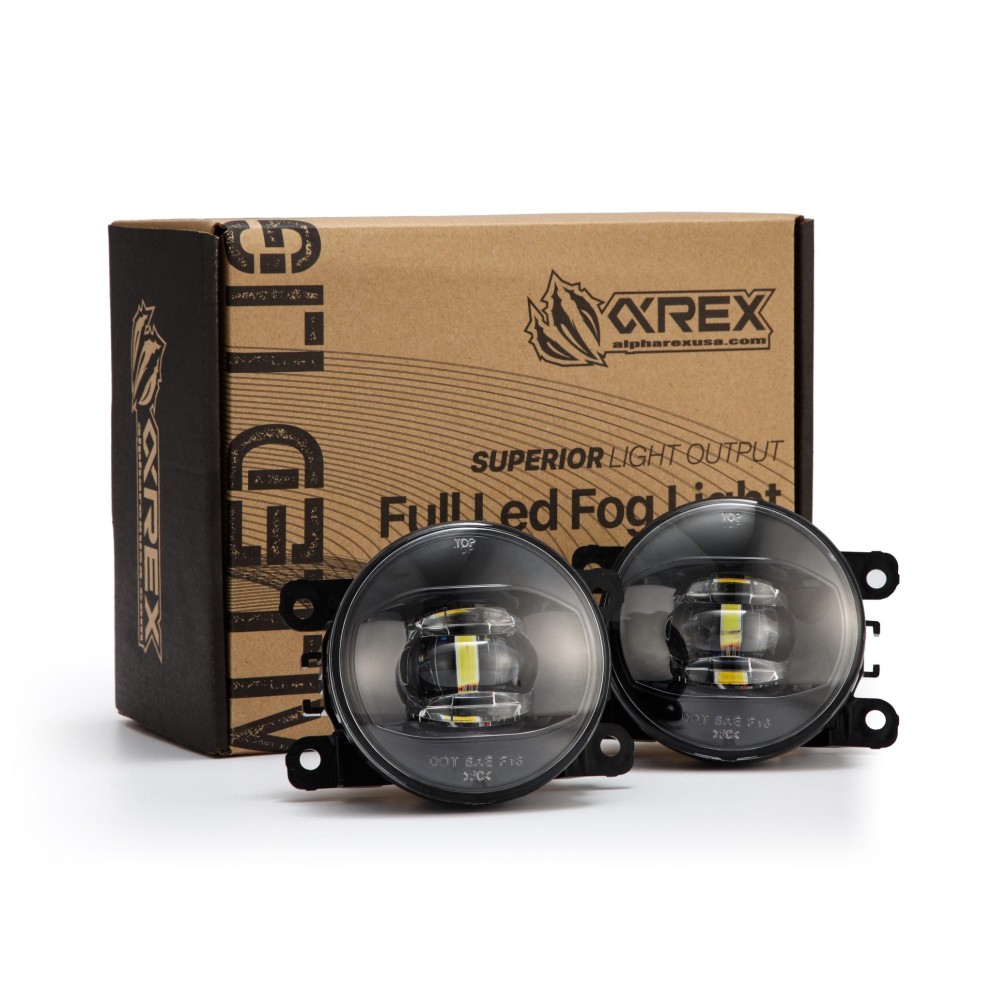 AlphaRex 210002 Led Projector Fog Lights Ford Mustang 10-14