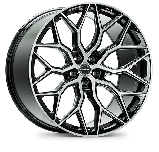 Колесный диск Vossen HF2 Brushed Gloss Black 20x9 ET +32 HF2-0N02
