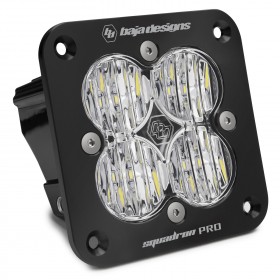 Baja Designs 491005 Squadron Pro 3.5"x3.5" Wide Led Off-Road Light Flush Mount