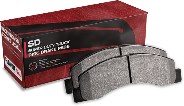 Hawk Performance HB912P.710 Front Brake Pads Super Duty Chevrolet Silverado/GMC Sierra 1500 Suburban/Tahoe/Yukon/Yukon XL/Avalanche/Express/Savana/Cadillac Escalade 07-19