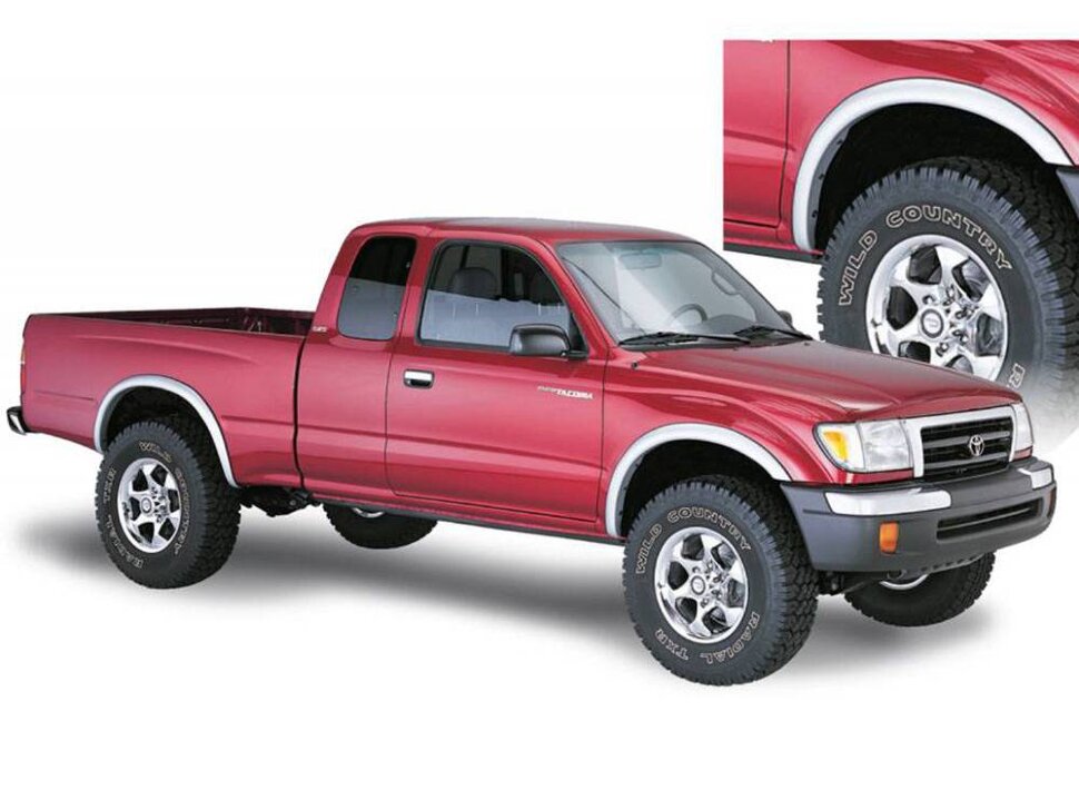 Bushwacker 31914-02 OE Fender Flares Set 4 PC Toyota Tacoma 00-04