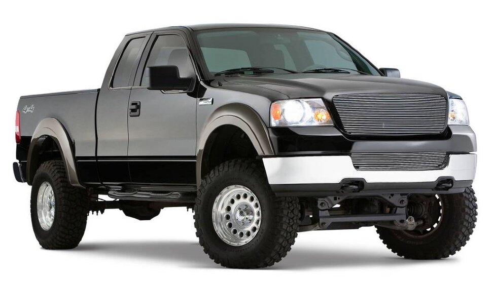 Bushwacker 20915-02 Extend A Fender Flares Set 4 PC Ford F-150 04-08