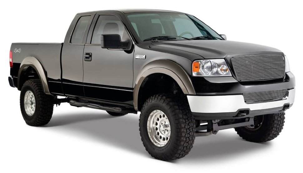 Bushwacker 20915-02 Extend A Fender Flares Set 4 PC Ford F-150 04-08