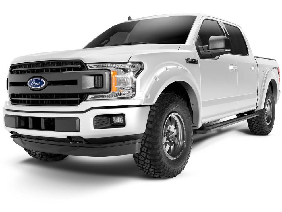 Bushwacker 20945-12 Pocket Painted Fender Flares Set 4 PC Ford F-150 18-20