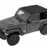 Bestop 5686217 Trektop Soft Top Jeep Wrangler JL 18-22 2 Door (Black Twill)