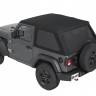 Bestop 5686217 Trektop Soft Top Jeep Wrangler JL 18-22 2 Door (Black Twill)