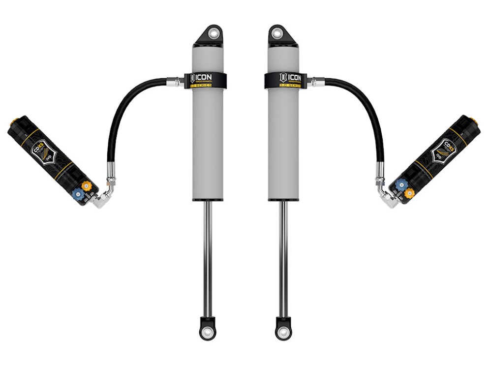 Icon Vehicle Dynamics 71705XP 3.0 VS Remote Reservoir CDXS Rear Reservoir Adjustable Shock Lift 0-2" Chevrolet Silverado/GMC Sierra 2500/3500 07-26 Pair