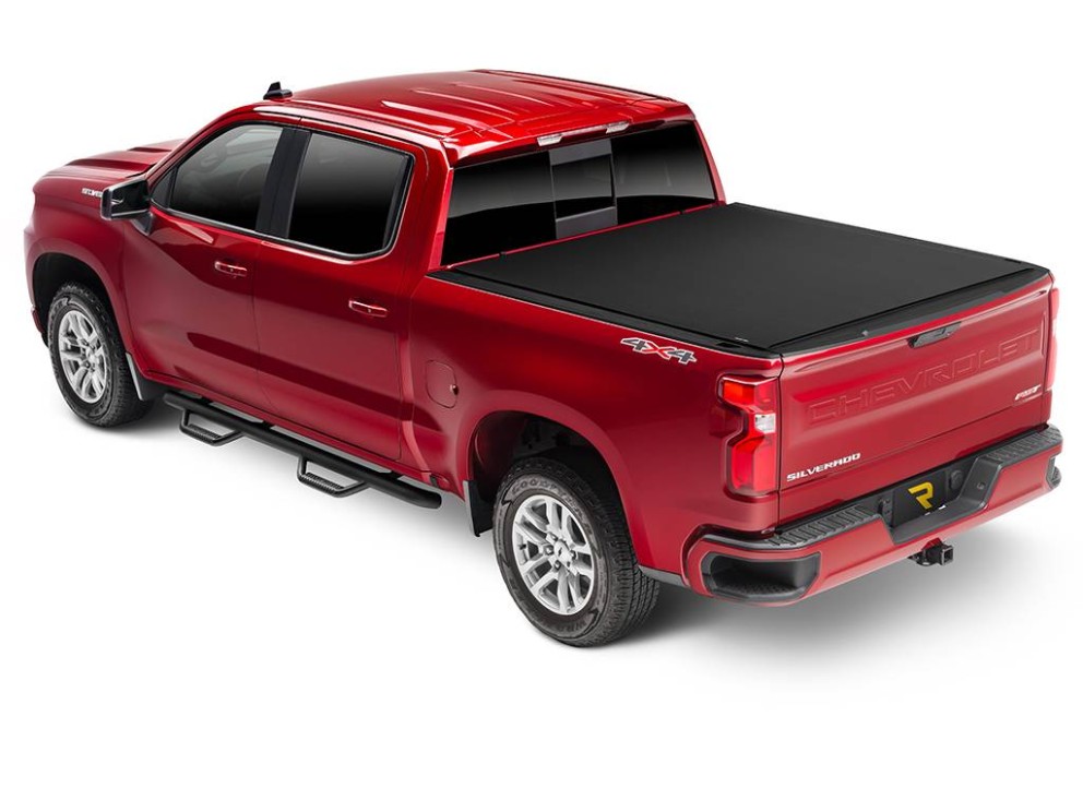 TruXedo 1472001 Pro X15 Soft Rolling Up Tonneau Cover Chevrolet Silverado/GMC Sierra 1500/2500/3500 14-19 6'6"