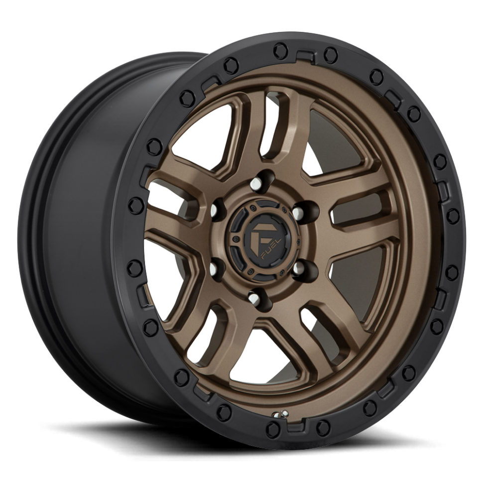 Колесный диск Fuel Off Road Ammo Matte Bronze Black Bead Ring 20x9 ET+20 D70220908457