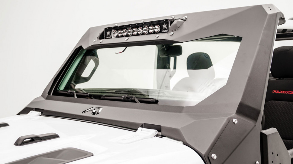 Крепление 20" лед бара для ViCowl Jeep Wrangler JL/Gladiator Fab Fours JL3022-1