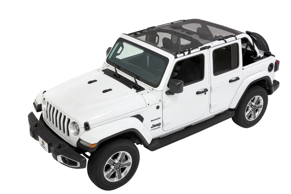 Sun Safari Bikini Top Mesh Jeep Wrangler JL 18-26 4 Door Bestop 5241111