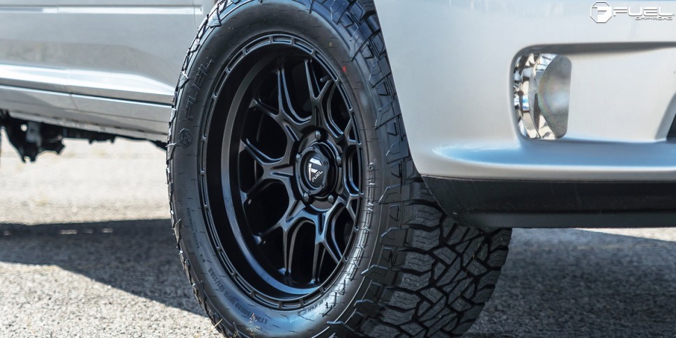 Колесный диск Fuel Off Road Tech Matte Black 17x9 ET+1 D67017908950