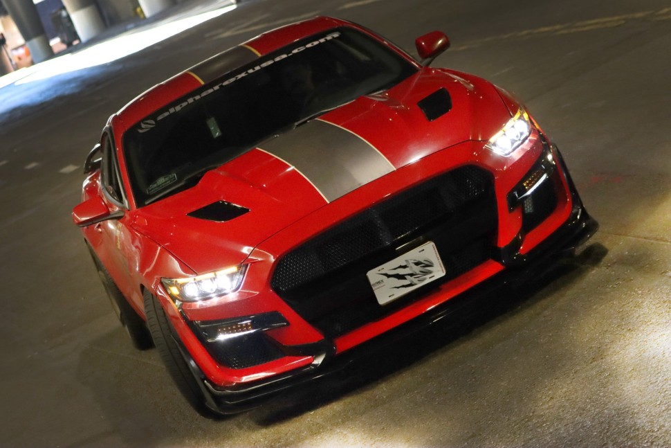 Комплект передних Led фар Ford Mustang 15-20 NOVA-Series AlphaRex 880261