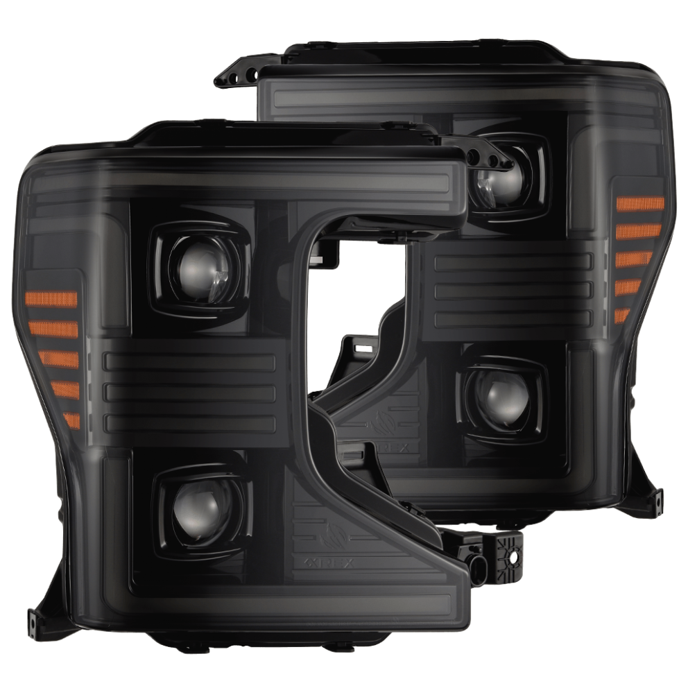 Комплект передних галогеновых фар Ford F-250/F-350/F-450/F-550 20-22 PRO-Series AlphaRex 880345