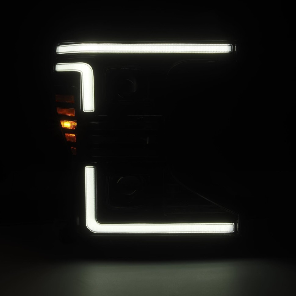 Комплект передніх галогенних фар Ford F-250/F-350/F-450/F-550 20-22 PRO-Series AlphaRex 880345