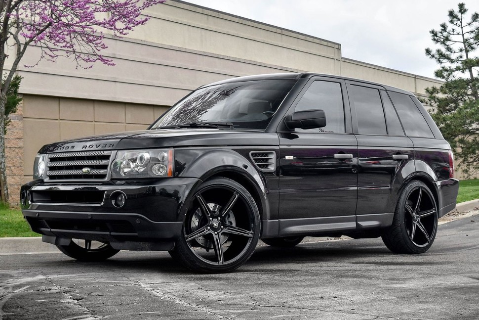 Колесный диск Asanti Wheels Alpha 5 Gloss Black Milled 22x9 ET+32 ABL22-22905232BK