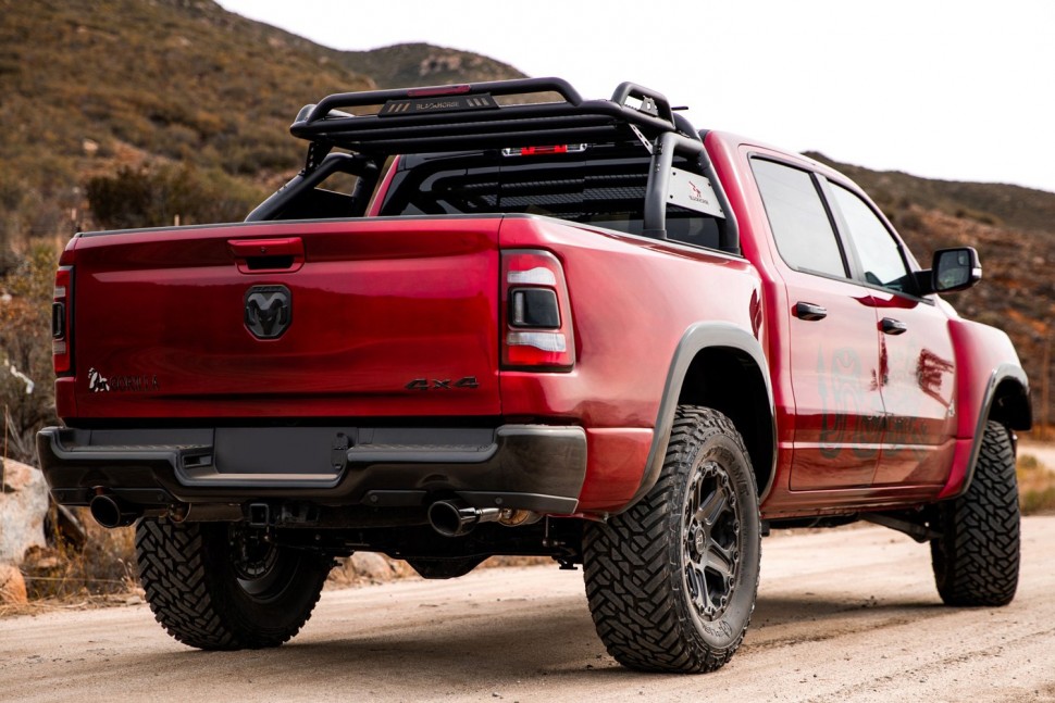 Дуга в кузов Black Horse Offroad Atlas Tundra/F-150/Silverado/RAM/Sierra/Titan (RB-BA1B)