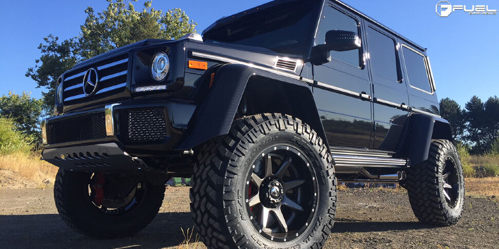 Fuel Off Road D23822407347 Rampage Wheel Matte Gun Metal Black Lip 22x14 -70