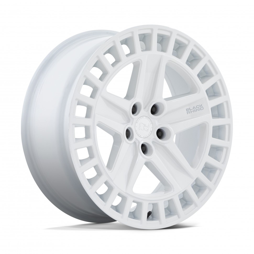 Black Rhino BR005WX18851225 Alston BR005 Wheel Gloss White 18x8.5 +25