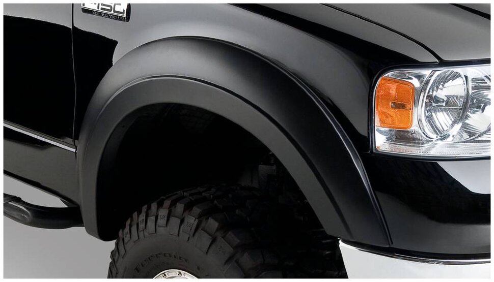 Bushwacker 20051-02 Extend A Fender Flares Set 2PC Front Ford F-150 04-08