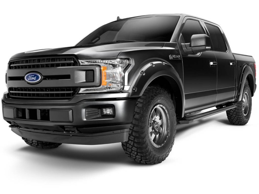 Bushwacker 20945-32 Pocket Painted Fender Flares Set 4 PC Ford F-150 18-20