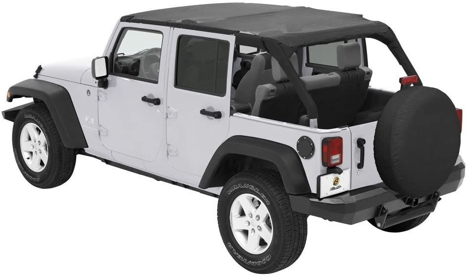 Бікіні топ Jeep Wrangler JK 10-17 4 Door (Mesh) Header Safari Bestop 5259411