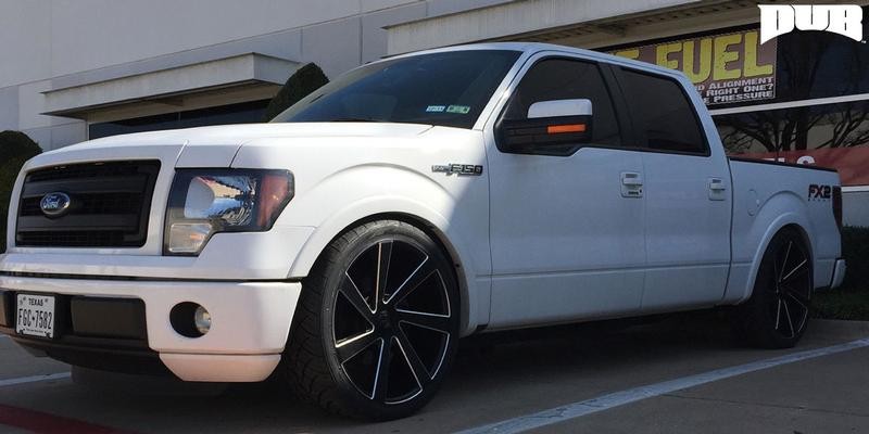 DUB Wheels S133229506+15 Directa S133 Wheel Matte Black Milled 22x9.5 +15