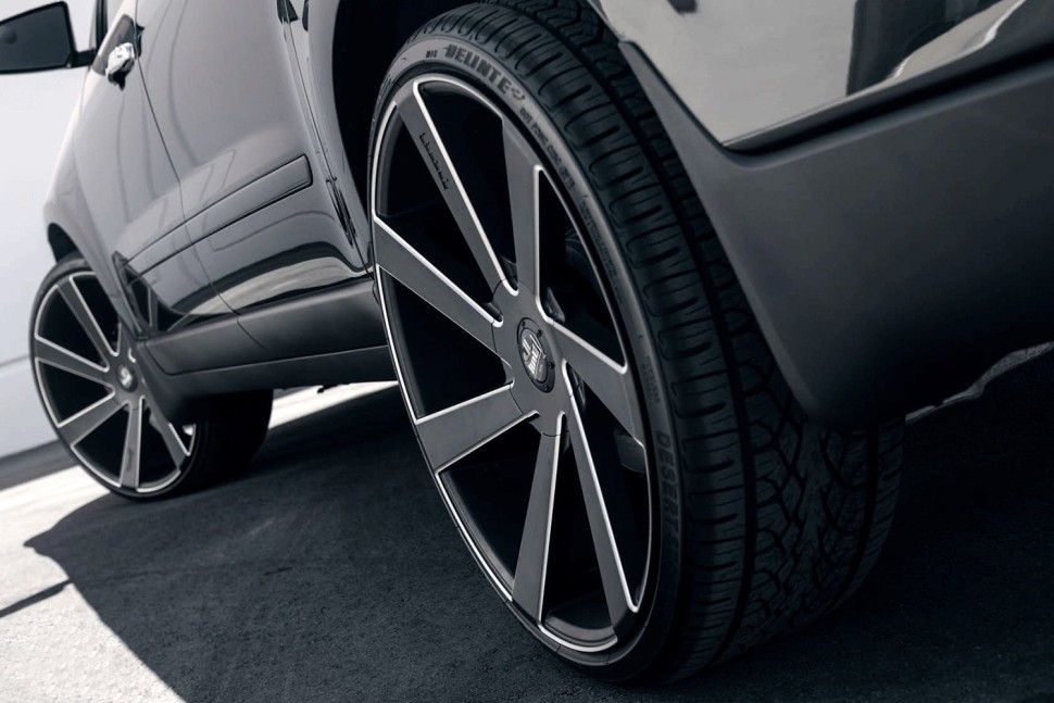 DUB Wheels S133229506+15 Directa S133 Wheel Matte Black Milled 22x9.5 +15