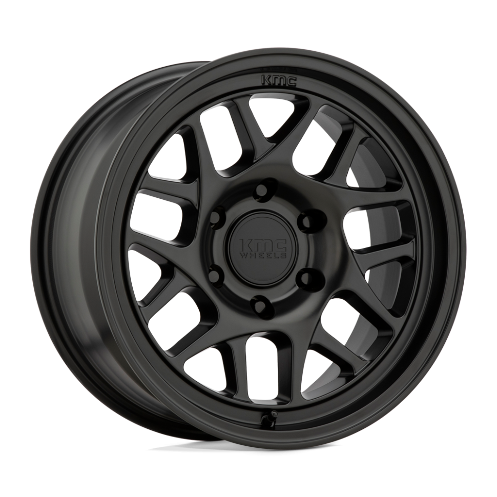 KMC Wheels KM71778563700 Bully Ol Wheel Satin Black 17x8.5