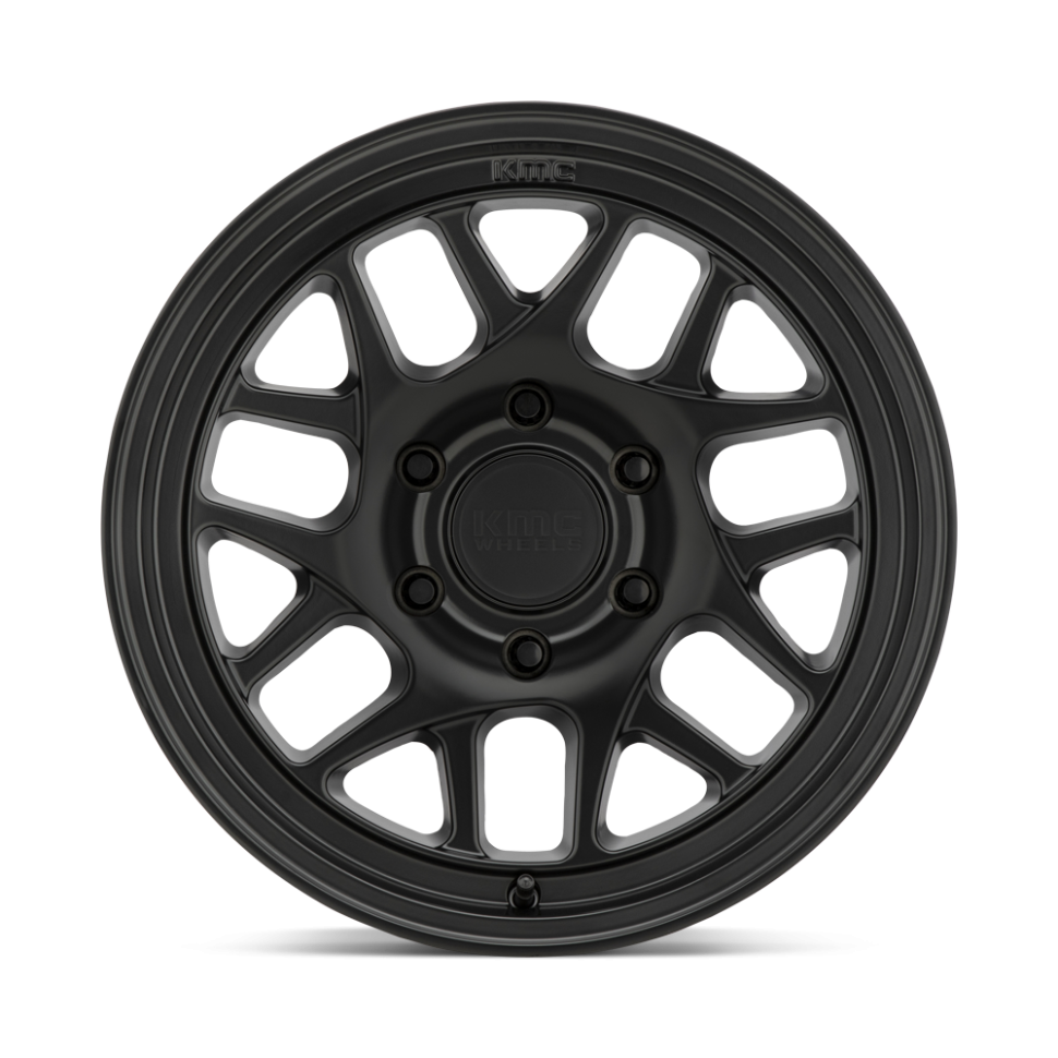 KMC Wheels KM71778563700 Bully Ol Wheel Satin Black 17x8.5