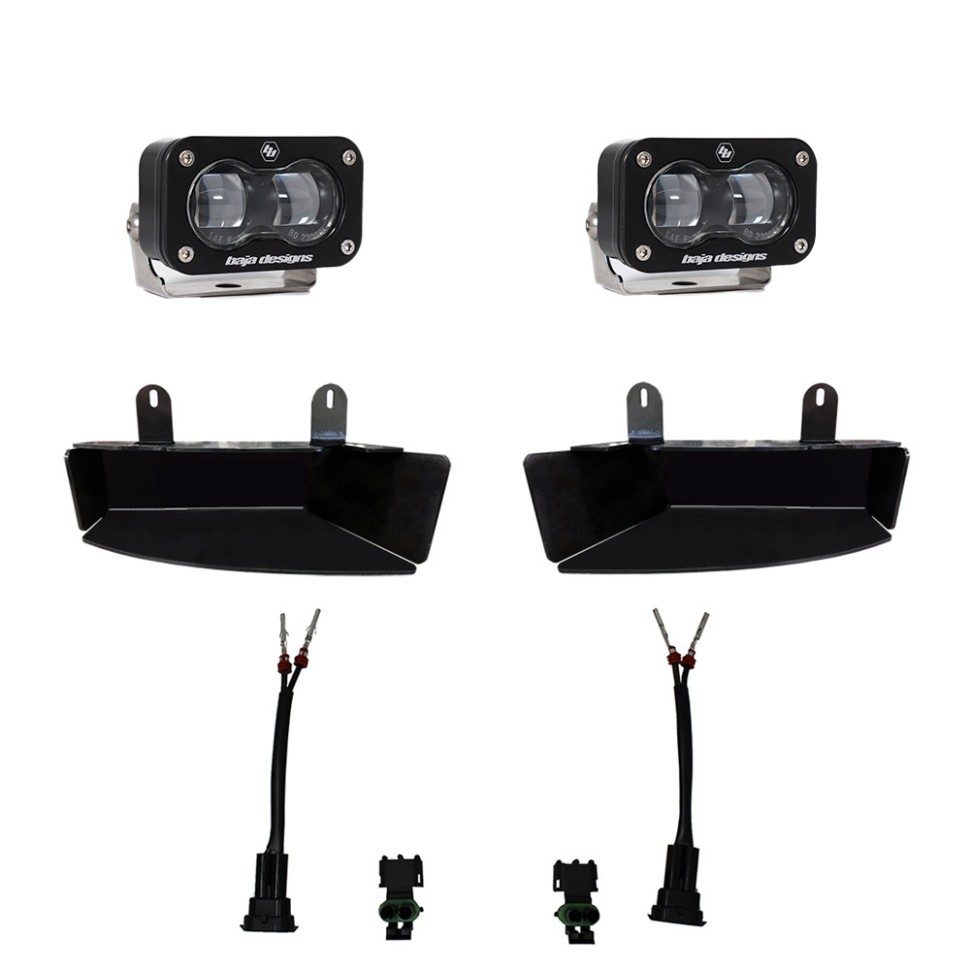 Baja Designs 448165 S2 SAE Fog Light Kit Dodge Ram 2500/3500 19-23