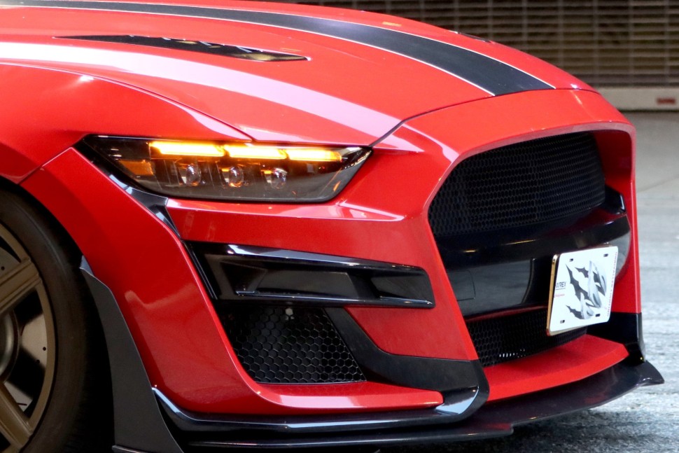 Комплект передних Led фар Ford Mustang 15-20 NOVA-Series AlphaRex 880262