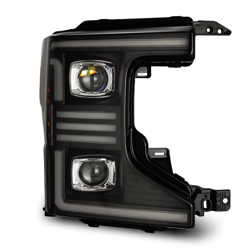 Комплект передніх галогенних фар Ford F-250/F-350/F-450/F-550 20-22 PRO-Series AlphaRex 880344